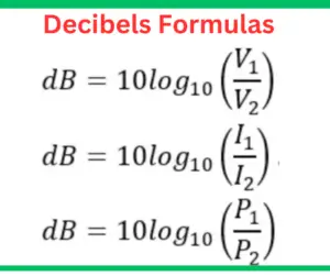 Decibels dB : Abbreviation, Formula, Calculation & Applications