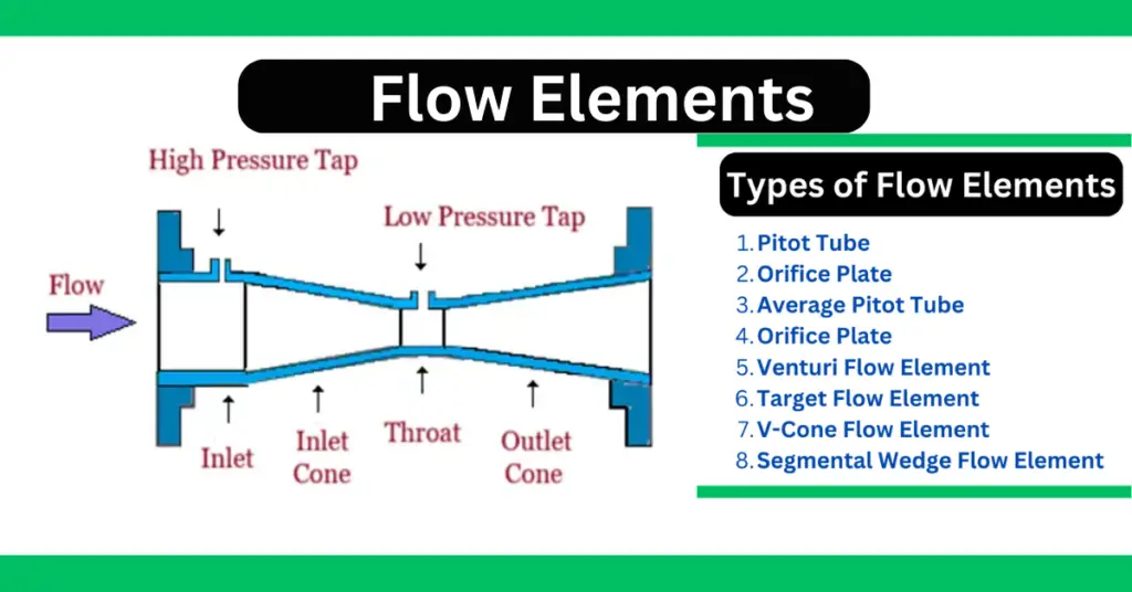 Different Types of Flow Elements explained