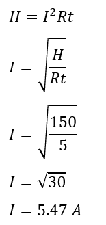 Solved Example 1 on Heating Effect of Electric Current