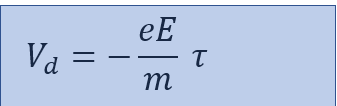 formula-for-drift-velocity