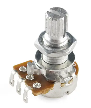 Rotary Potentiometer: