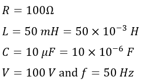 Solved problem on RLC Parallel Circuit