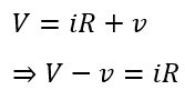 derivation of charging current equation of capacitor