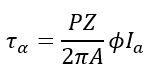 torque equation of universal motor