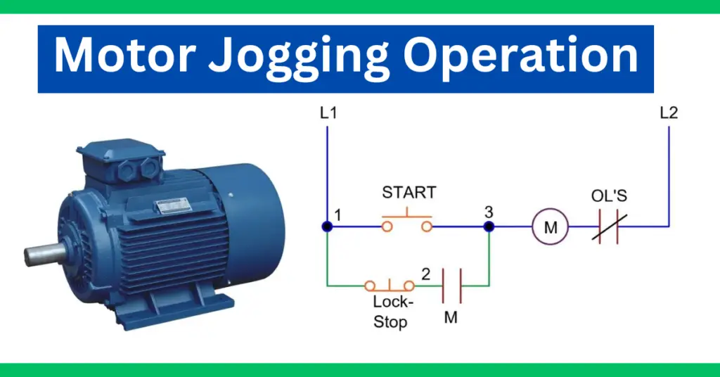 Motor Jogging Operation- Definition and Applications explained