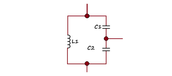 Colpitts Oscillator Tank Circuit