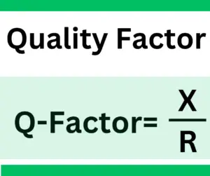 Quality Factor or Q-Factor of a Resonant circuit