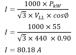 problem-1 on full load current formula