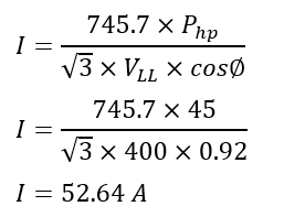problem- 6 on full load current formula