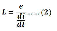 indiuctance-formula