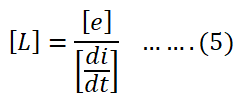 inductance-formula-in dimensional-form