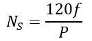 Frequency Control formula -r speed control of induction motor