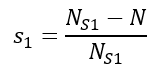 formula for slip in the main motor of cascading connection