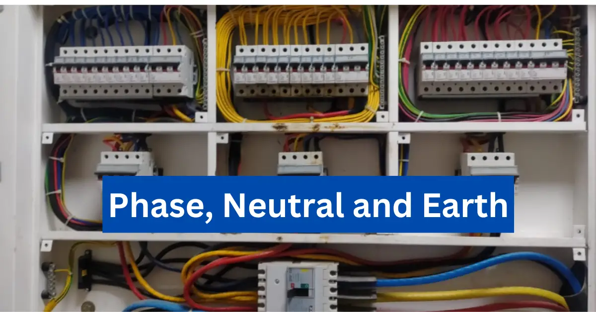 Phase Neutral Earth How To Identify 