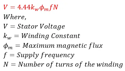 voltage-induced-in-motor-winding