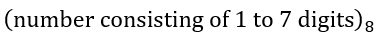 general-representation-of-octal-number