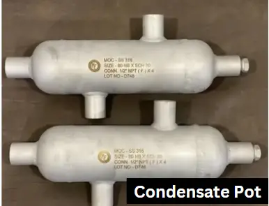 condensate-pot