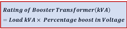 rating-of-booster-transformer