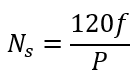 synchronous-speed-formula