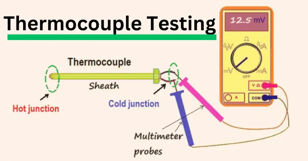how to test a thermocouple with multimeter- a step by step guide