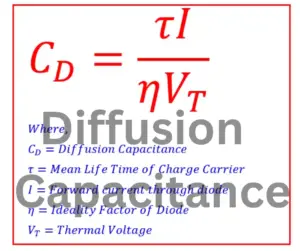 diffusion-capacitance-explained