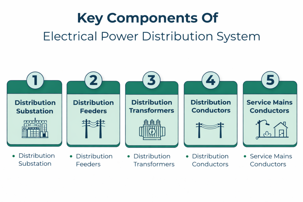 Key Components of Electrical Power Distribution System