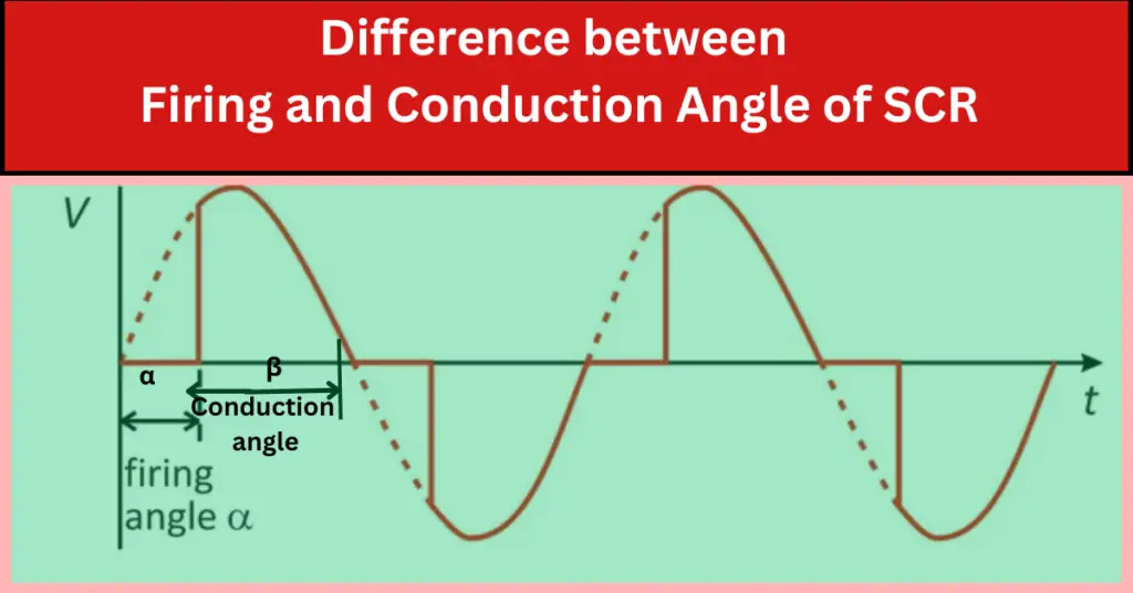 firing angle vs conduction angle- key differences explained