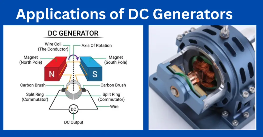 Applications of DC Generators explained