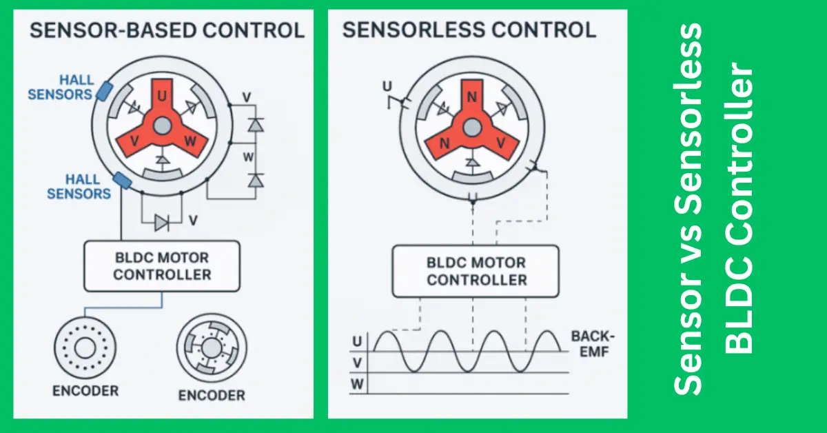 Sensor vs Sensorless BLDC Controller