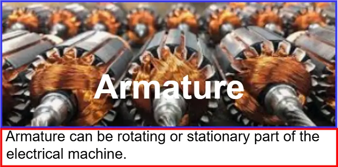 armature of electric machine