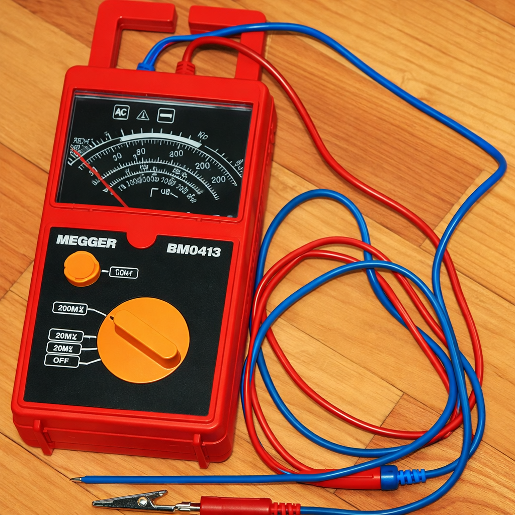 Faults in underground cables- meeger use