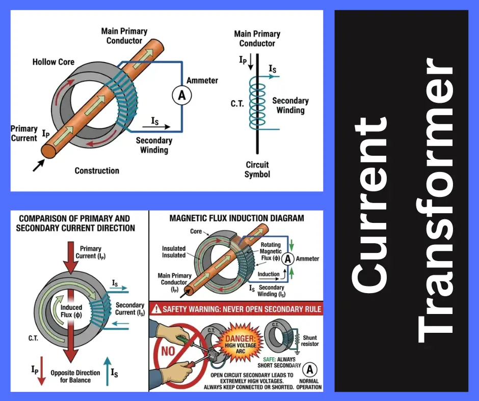 Current Transformer (CT): Definition, Working and Applications