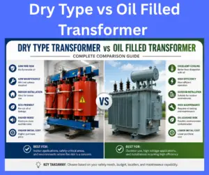 Dry Type vs Oil Filled Transformer
