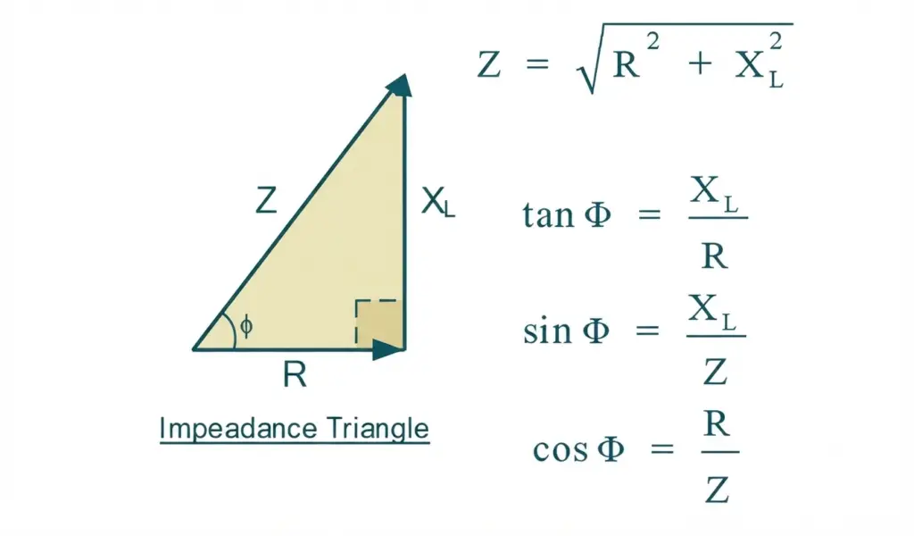 impedance triangle diagram